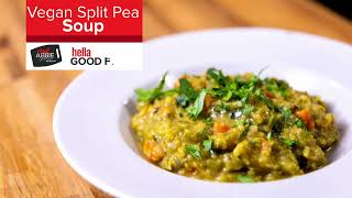 How to Make the BEST Vegan Split Pea Soup  Healthy Soup Ideas [upl. by Aniraz]