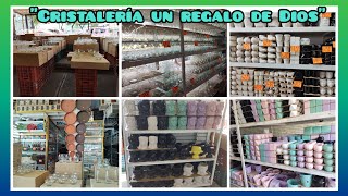 La cristalería más grande de cdmx Cerámica Macetas de cerámica y Floreros para decorar [upl. by Isleen449]