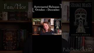 Fantasy Horror Anticipated Release booktube books [upl. by Vaclava]