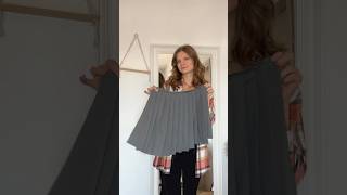 How to make pleats sewingtips sewingtutorials sewing falloutfits [upl. by Riplex]