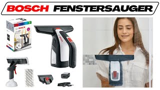 Bosch GlassVAC Fenstersauger im Test Vergleich 2024 🥇 Akku Fensterreiniger Testsieger [upl. by Alisander]