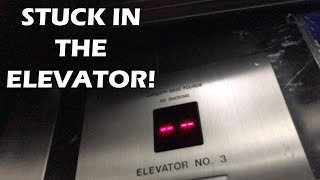 STUCK in the Elevator at a Luxurious Hotel in Chicago [upl. by Ocirederf710]