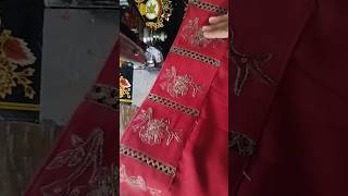 Sleeve design very easy sewing tips and tricks ☺️☺️ sewing shirtviral [upl. by Ahsiekram]