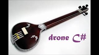 Tanpura c sharp drone [upl. by Nallij]