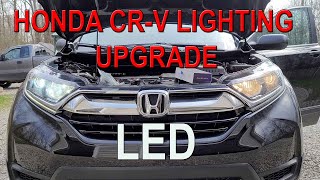 20172022 HONDA CRV HEADLIGHT LED BULB UPGRADE 5th GEN Hikari HyperStar [upl. by Andra]