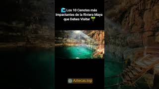 🌊 Los 10 Cenotes más Impactantes de la Riviera Maya que Debes Visitar 🌴 [upl. by Washburn]