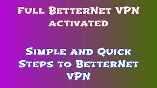 How To Download amp Install BetterNet VPN On PC 2024 [upl. by Aicilanna]