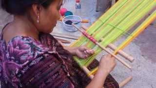 Backstrap Loom Weaving Technique [upl. by Hguh647]