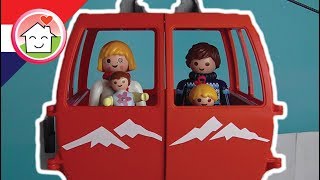 Playmobil filmpje Nederlands Skiën  Familie Huizer [upl. by Liba]