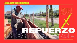 Como hacer el REFUERZO HORIZONTAL workingfromhome construccioneconomica trend [upl. by Nuriel]