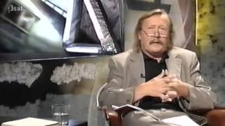 Peter Sloterdijk  Regeln für den Menschenpark  Interview bei 3sat Kulturzeit 1999 [upl. by Noillimaxam]