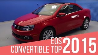 2015 Volkswagen Eos Convertible Top [upl. by Eniamor729]