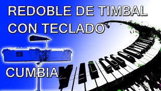 Adorno redoble manual de timbal en teclado cumbia Yamaha Psr e473 [upl. by Ashford]