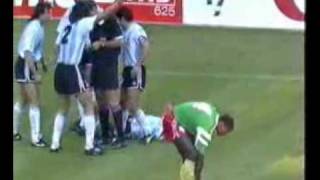 Benjamin Massing vs Claudio Caniggia [upl. by Alleunam143]