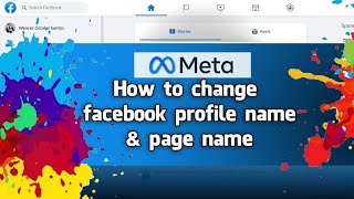 How to Change Name in Facebook Profile amp Page  Meta Business Suite [upl. by Dleifniw]