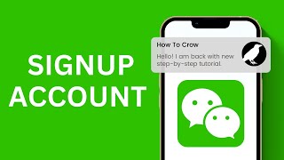 How to Signup WeChat Account Without Scanning QR Code [upl. by Sila]