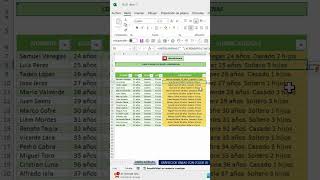 Como utilizar la función UNIRCADENAS en Excel [upl. by Eldrid8]