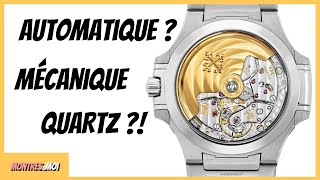 Montre automatique ou Quartz  Les mouvements de montre [upl. by Hsakiv734]