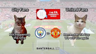 Manchester City 7 11 6 Manchester United  Cat Memes  FA Community Shield 2024 [upl. by Akinor]