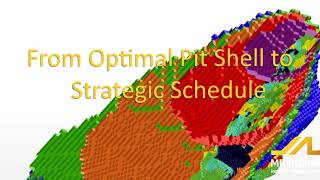 Webinar  From Optimal Pit Shell to Strategic Schedule  Micromine 20205 [upl. by Lauretta]