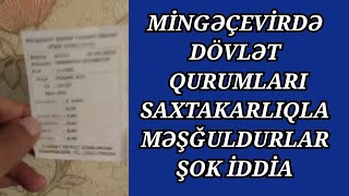 Mingəçevir sakini yerli dövlət qurumunu ifşa etdiŞok ittiham Soyğunçuluq edirlər [upl. by Marrin391]