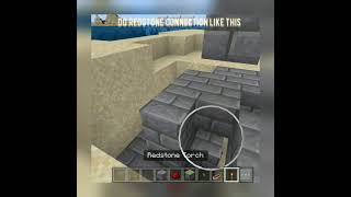 2x1 Piston Door for secret House Minecraft build hacks [upl. by Hodges536]