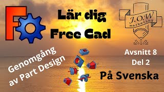 Lär dig FREE CAD avsnitt 8 del2 [upl. by Theurer]