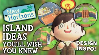 30 Island Ideas Youll WISH You Knew Sooner  Animal Crossing New Horizons [upl. by Aramo887]