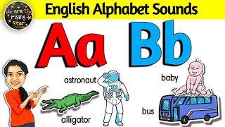 English alphabet sounds  Phonics for kindergarten  WATRstar [upl. by Gagne]