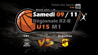 U15M1  CBC Vs Argentan [upl. by Celtic448]