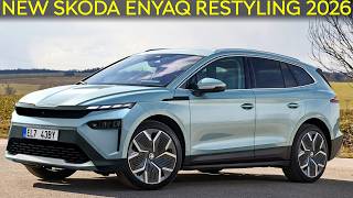 20252026 New Skoda Enyaq Restyling  FIRST LOOK [upl. by Rumilly193]