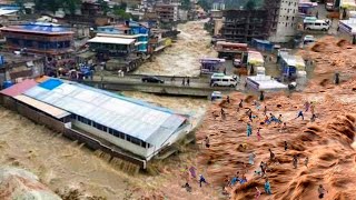 The city is completely cut off due to the flood in Jarabacoa the Dominican Republic [upl. by Matthieu]