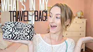 Whats In My Travel Toiletries Bag [upl. by Eatnoed474]