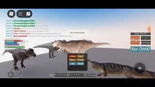 Dinosaur World Mobile Devolper server update meeting immortal [upl. by Donetta]