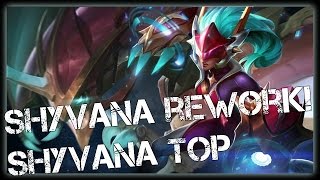 Shyvana Rework  Shyvana Top  League of Legends PBE  Full Game Commentary [upl. by Lanctot]