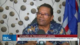 SITUAÇÕES DE PRECARIEDADE LABORAL  FALA CABO VERDE [upl. by Kcinnay]