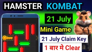 Hamster kombat 21 july mini game puzzle  Hamster kombat mini game 21 july puzzle mini game 21 key [upl. by Bradwell783]