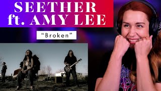 My First Seether Experience featuring Amy Lee of Evanescence Vocal Analysis of quotBrokenquot [upl. by Nave508]