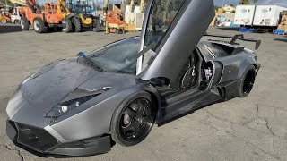 Cyberpunk Lamborghini Murcielago 3 Days No Sleep Finished Car [upl. by Ened]