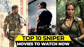 Top 10 Sniper Movies  best sniper movies of all time [upl. by Kial]