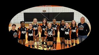 ISD Junior High Volleyball vs Beardstown Christian [upl. by Rohclem]