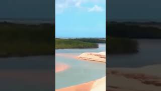 Praia Barra dos Remédios em Camocim Ceará [upl. by Ahso]