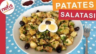 Patates Salatası  Salata Tarifleri  Nefis Yemek Tarifleri [upl. by Ahteres610]