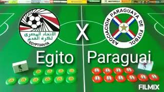 OitavasdeFinal Egito X Paraguai [upl. by Lletram]