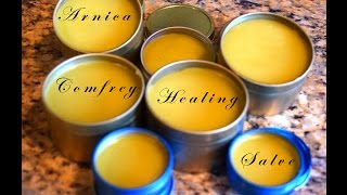 Splendida Nutrita Tutorial Arnica Comfrey Healing Salve [upl. by Becket]