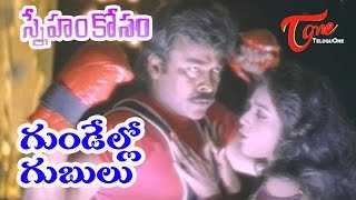 Sneham Kosam  Chiranjeevi  Meena  Gundello Gubulu  Telugu Video song [upl. by Yule]