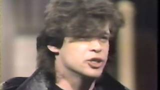 John Mellencamp 1986 MTV Sunday Special [upl. by Etak867]