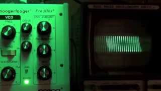 moogerfooger freqbox waveforms [upl. by Fai55]