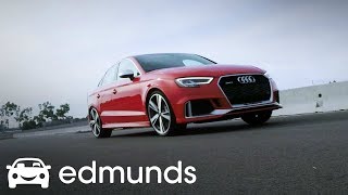 2017 Audi RS 3 Review  Track Test  Edmunds [upl. by Rubenstein]