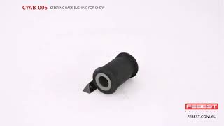 CYAB006 STEERING RACK BUSHING FOR CHERY [upl. by Charleton]